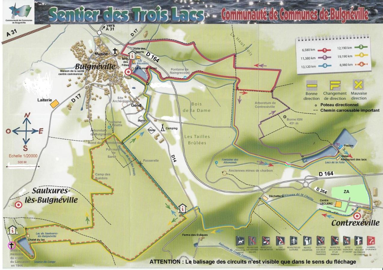 Camping Porte Des Vosges Bulgnéville Eksteriør bilde